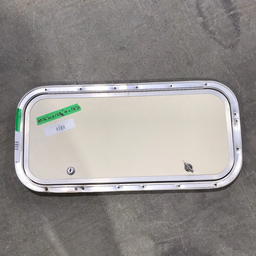 Used Radius Cornered Cargo Door 23 3/4" W x 10 3/4" H x 3/4 "D