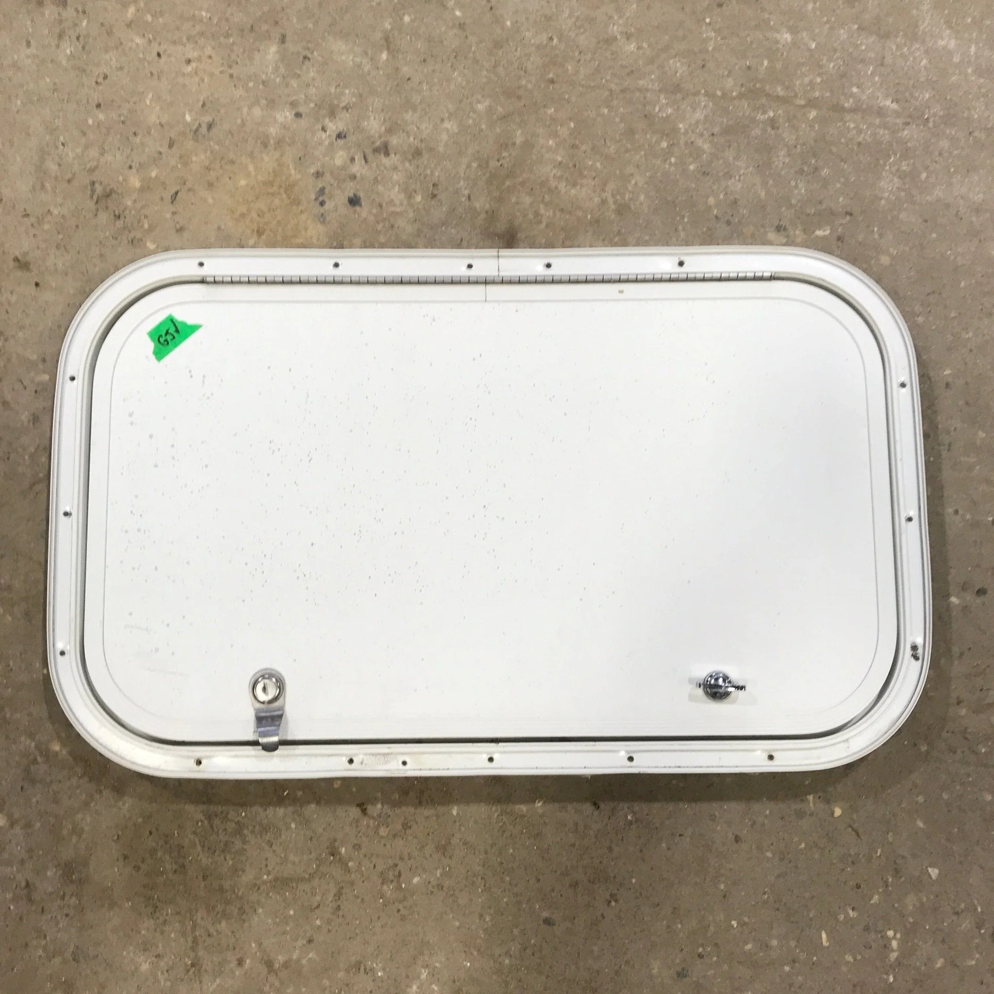Used Radius Cornered Cargo Door 23 3/4" x 13 3/4" x 1" D