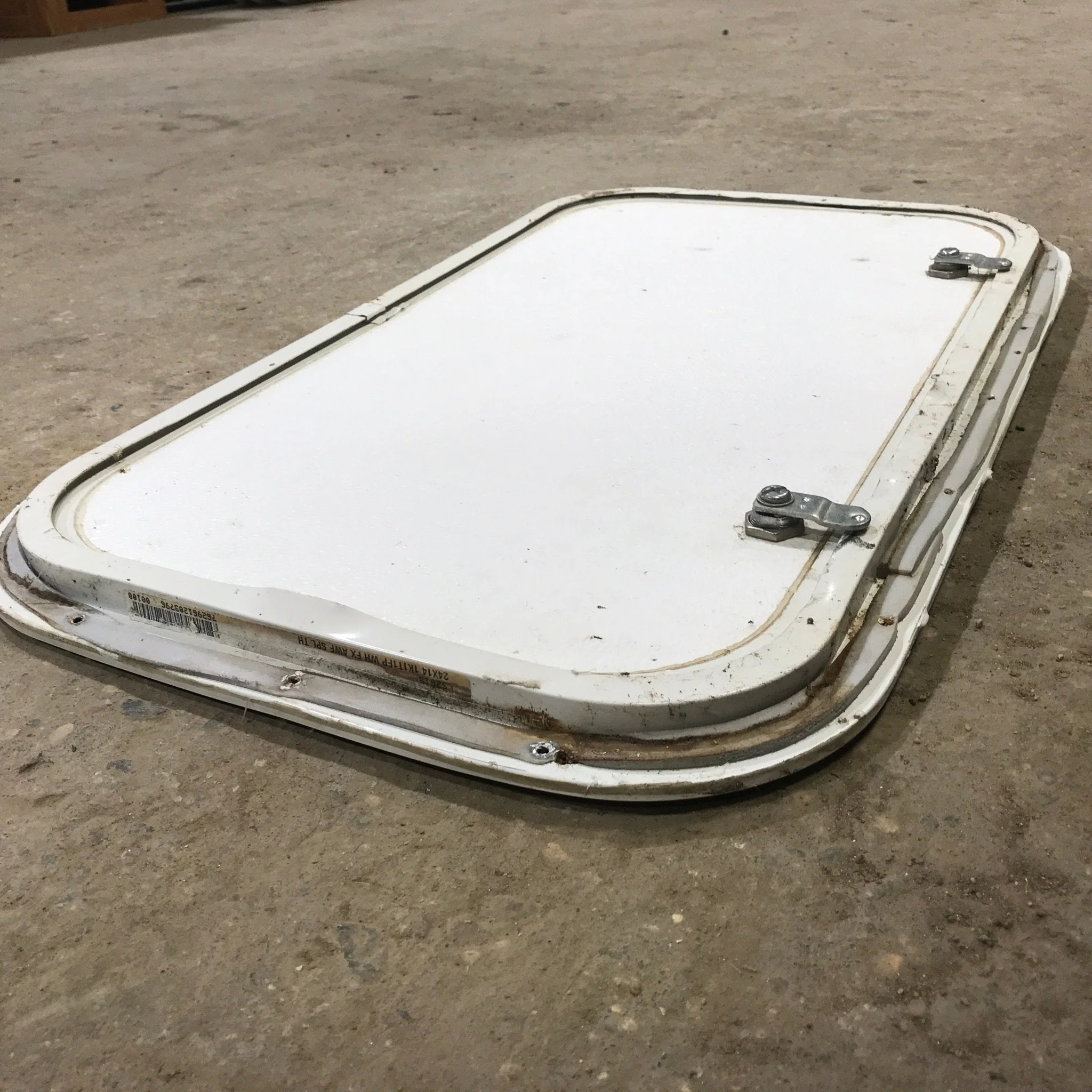 Used Radius Cornered Cargo Door 23 3/4" x 13 3/4" x 1" D - Image 3