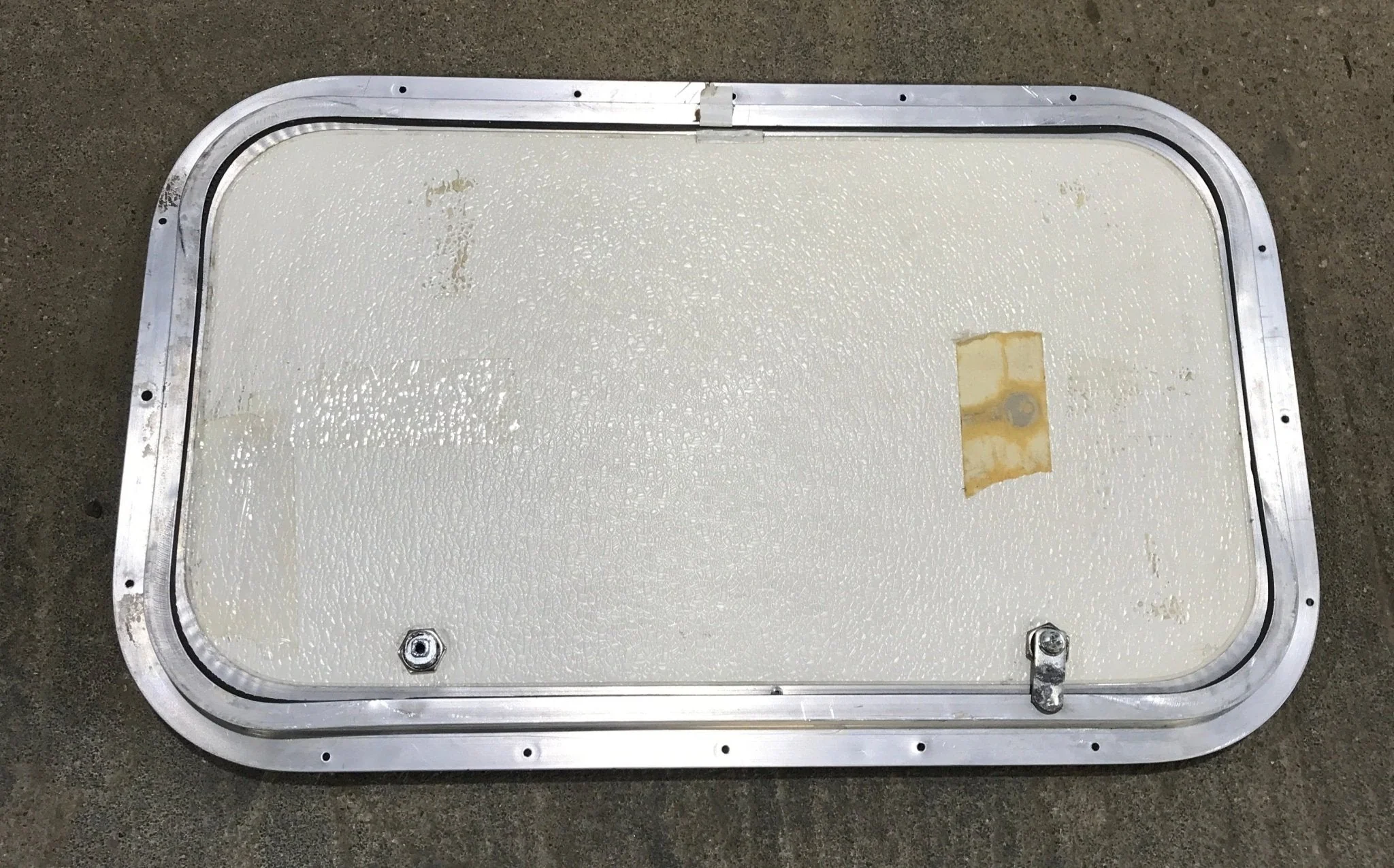Used Radius Cornered Cargo Door 23 3/4" x 13 3/4" x 3/4" D - Image 4