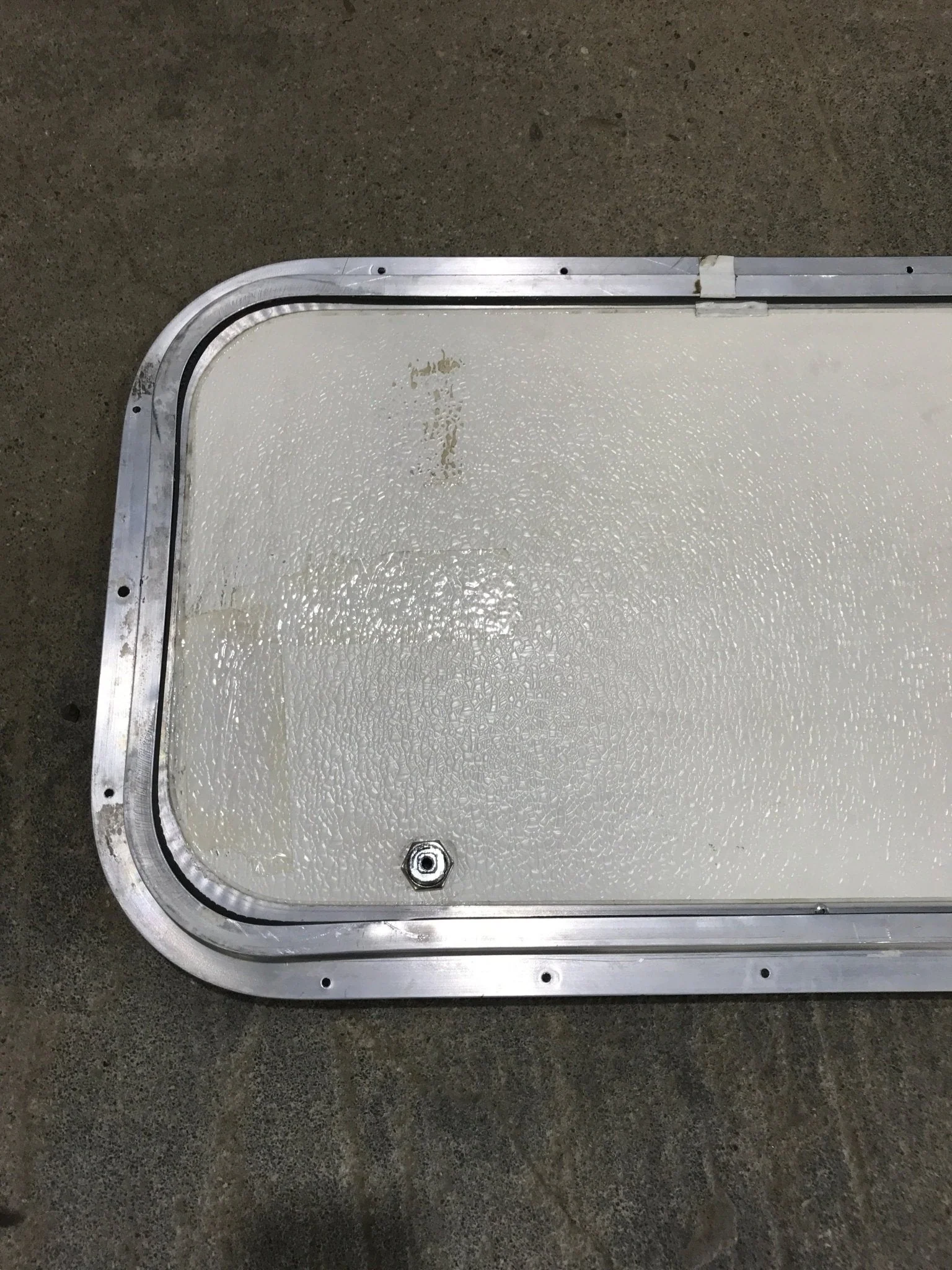 Used Radius Cornered Cargo Door 23 3/4" x 13 3/4" x 3/4" D - Image 5
