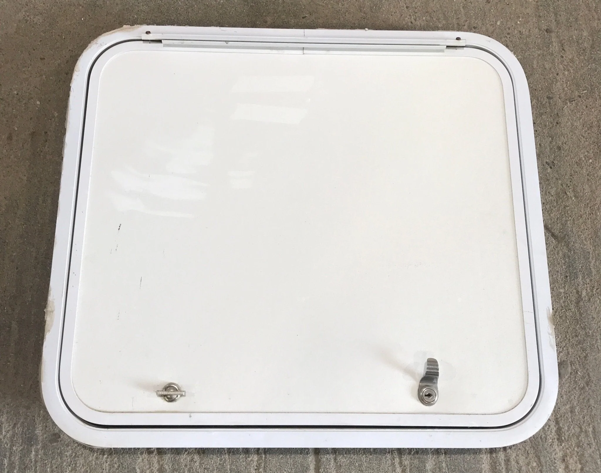 Used Radius Cornered Cargo Door 23 3/4" x 20 3/4" x 1 7/8"D