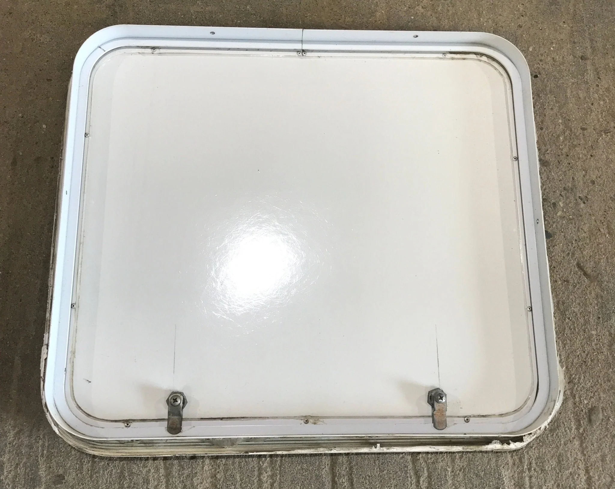 Used Radius Cornered Cargo Door 23 3/4" x 20 3/4" x 1 7/8"D - Image 2