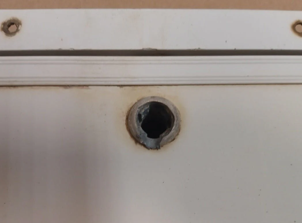 Used Radius Cornered Cargo Door 23 3/4" x 7 7/8" x 1 7/8"D - Image 3