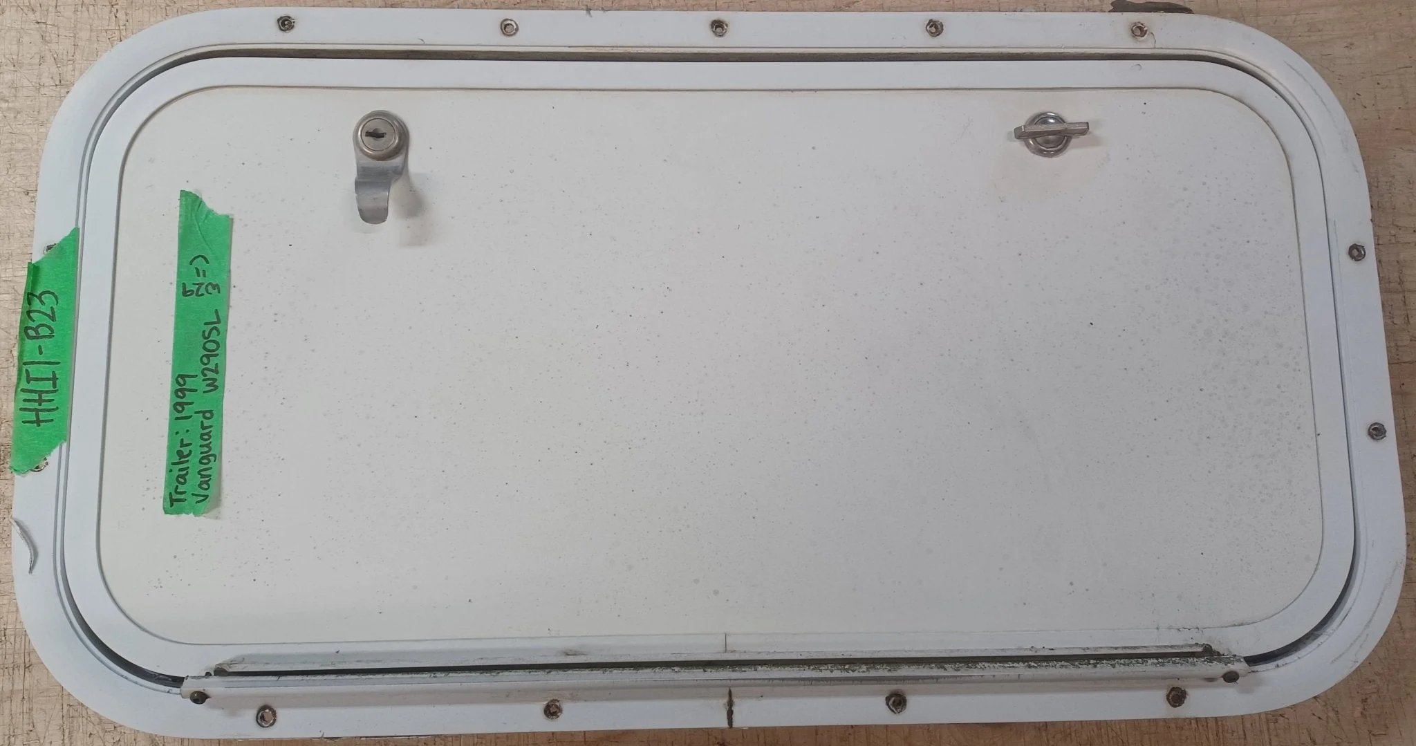Used Radius Cornered Cargo Door 23 5/8" x 11 7/8" x 1 7/8"D