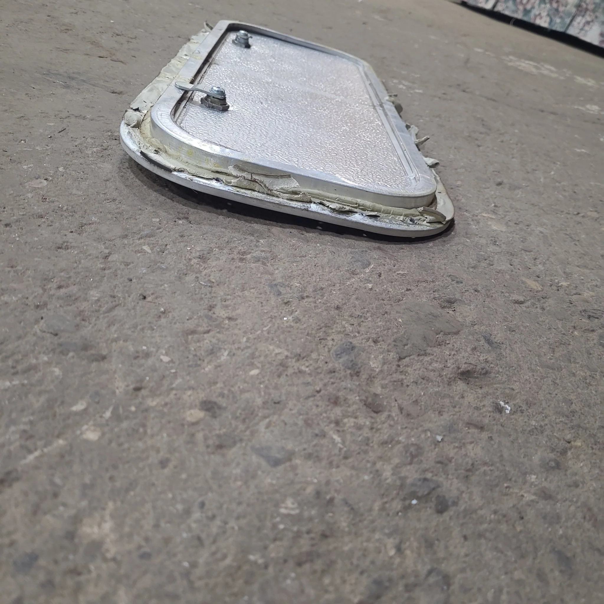 Used Radius Cornered Cargo Door 23 7/8" x 9 " x 5/8" D - Image 5