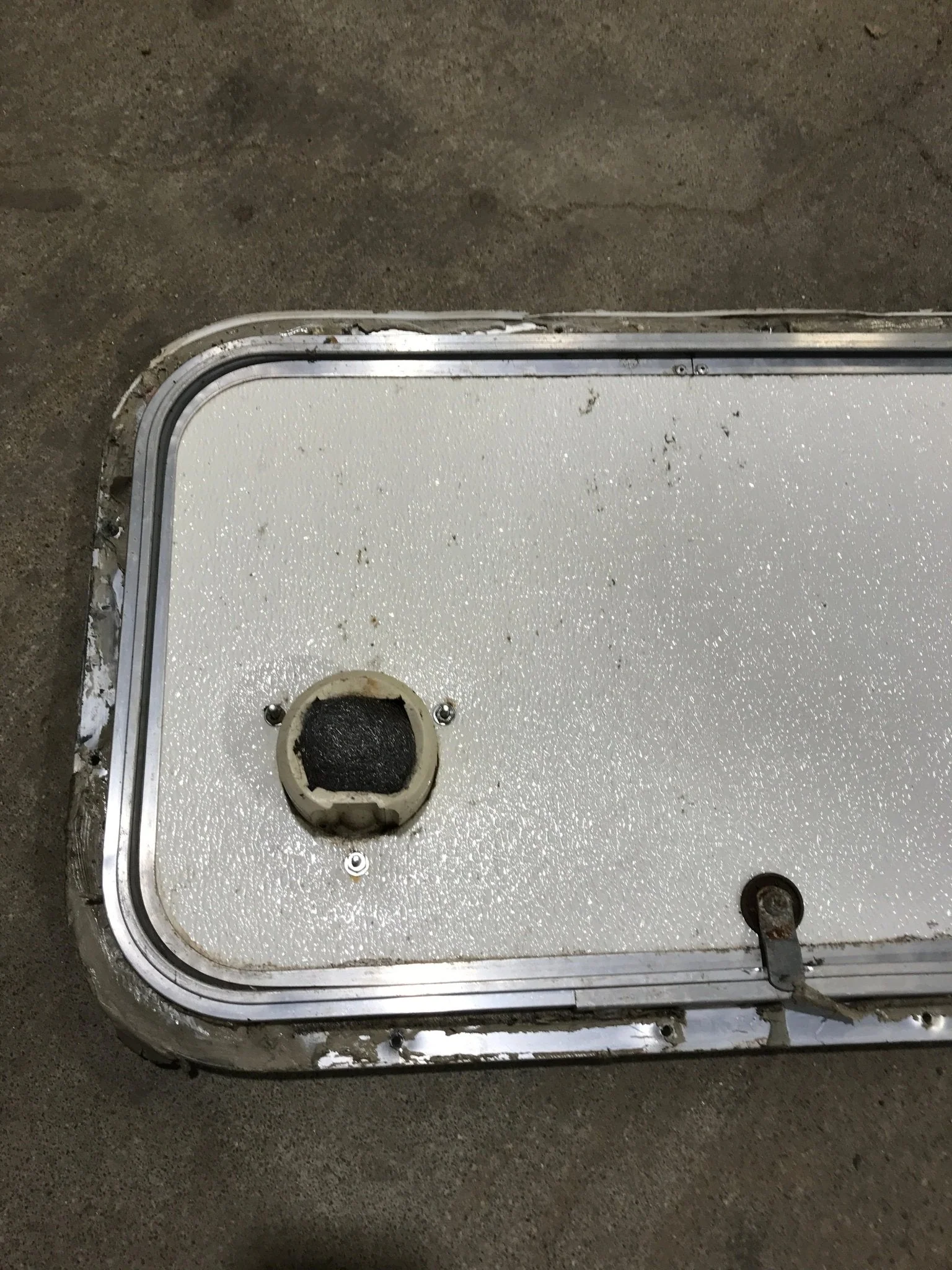 Used Radius Cornered Cargo Door 24" x 14" x 3/4"D - Image 4