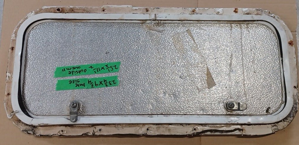 Used Radius Cornered Cargo Door 25 1/2" x 11 1/2" x 1/2 "D - Image 2
