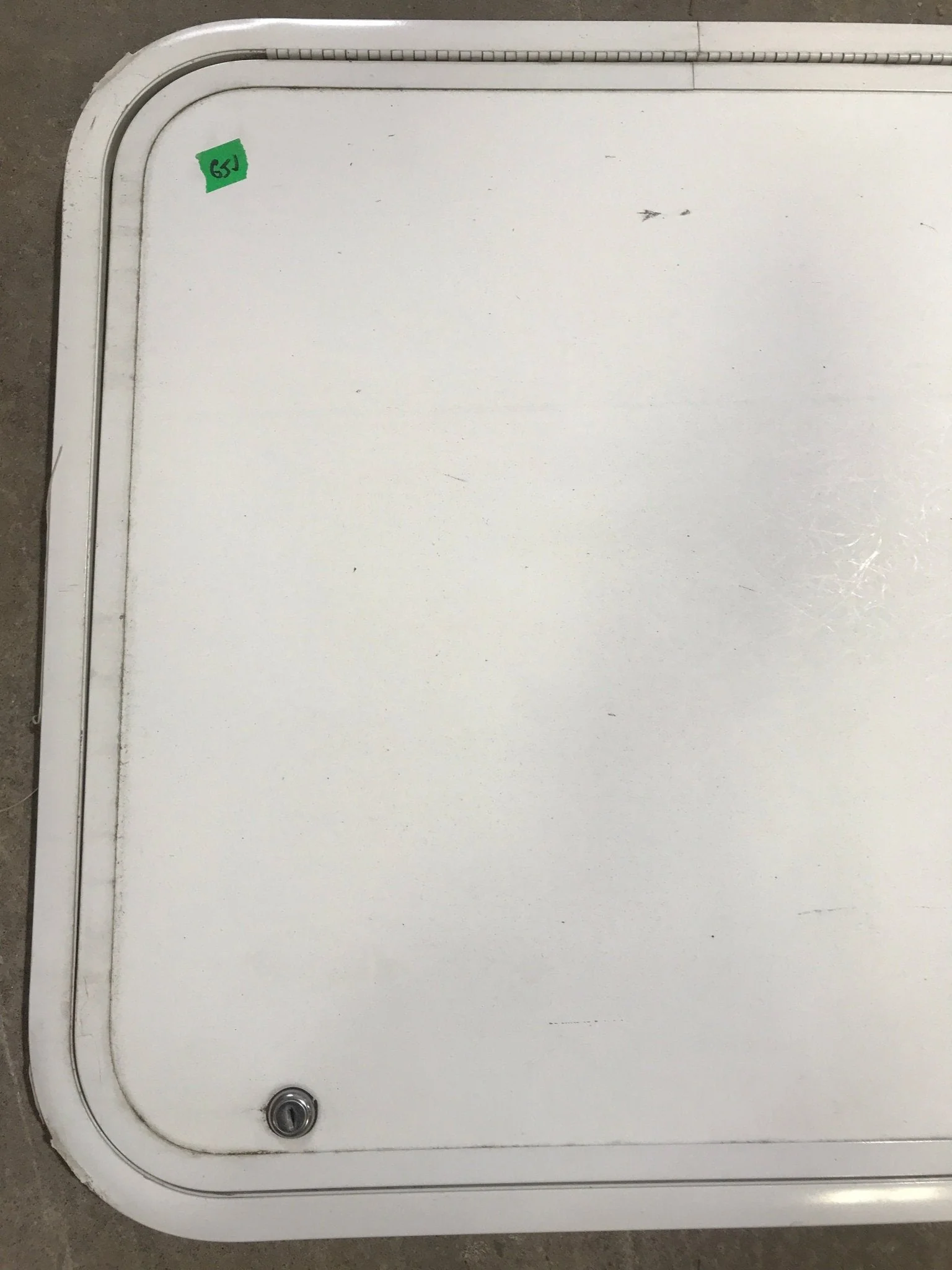 Used Radius Cornered Cargo Door 25 3/4" W x 23 3/4" H x 1" D - Image 2