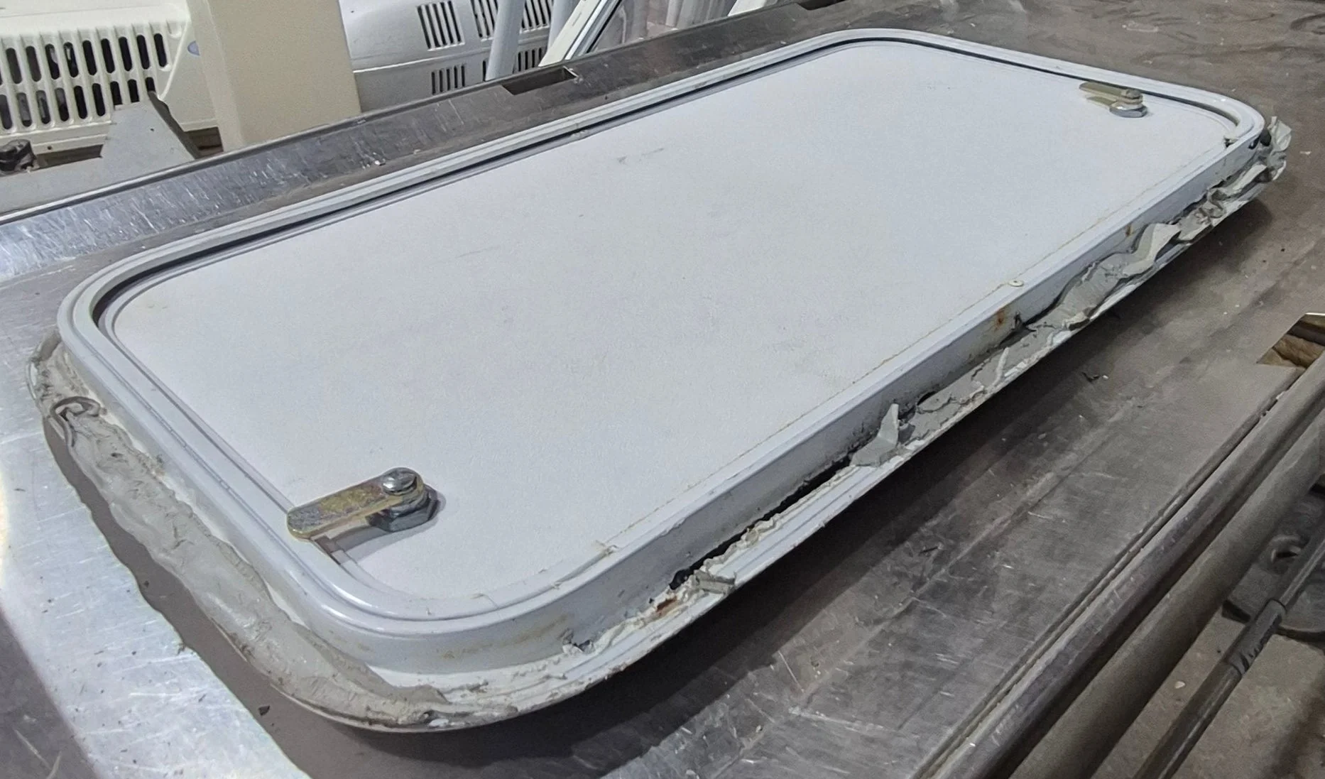 Used Radius Cornered Cargo Door 25 3/4" x 13 5/8" x 3/4" D - Image 3