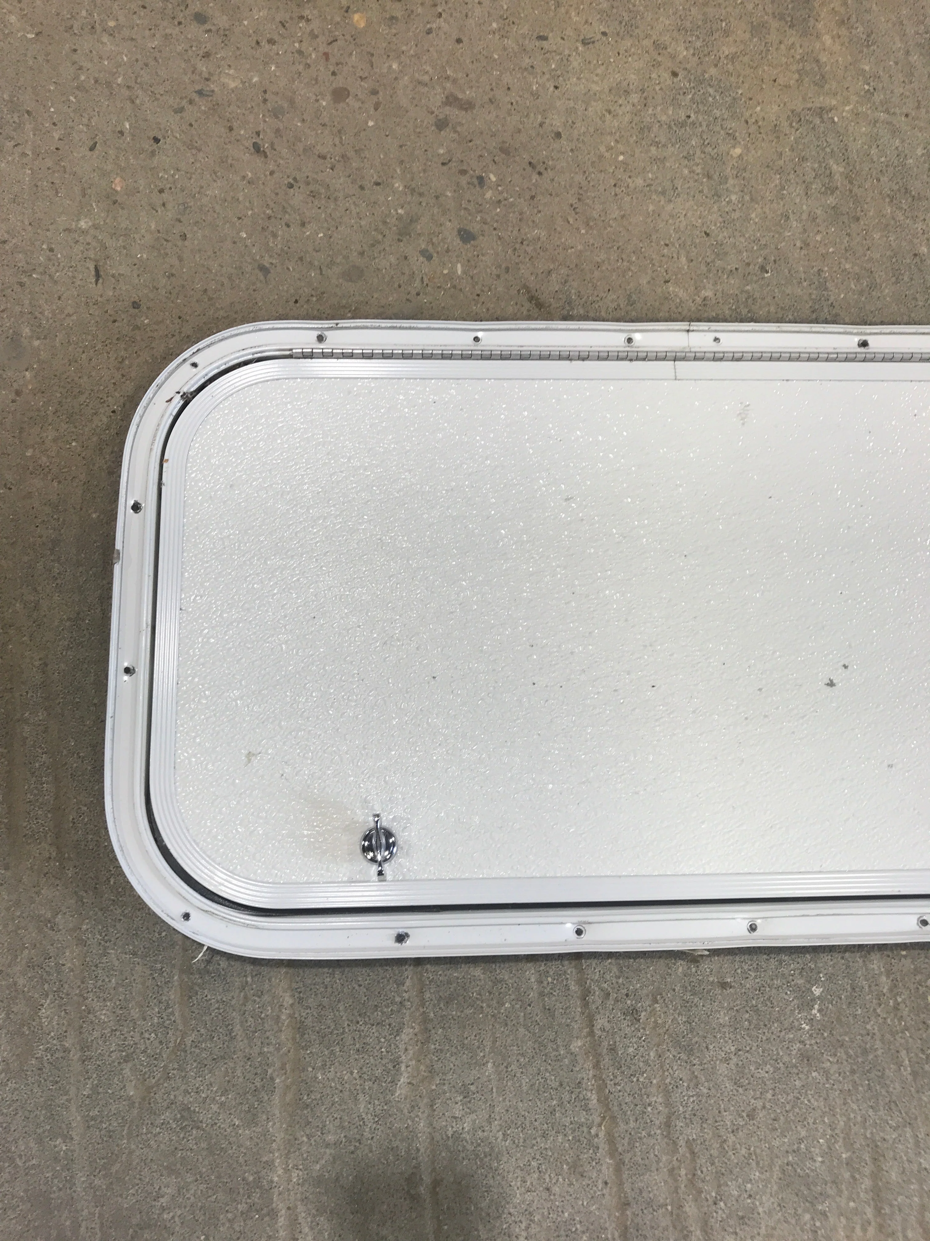 Used Radius Cornered Cargo Door 26 1/4" x 13 3/4" x 3/4"D - Image 2