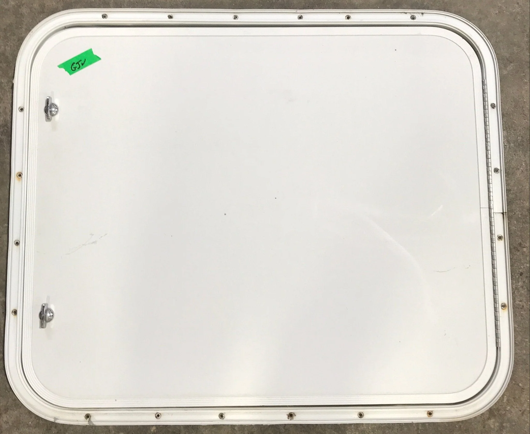 Used Radius Cornered Cargo Door 27 1/2" x 22 3/4" x 1/2" D