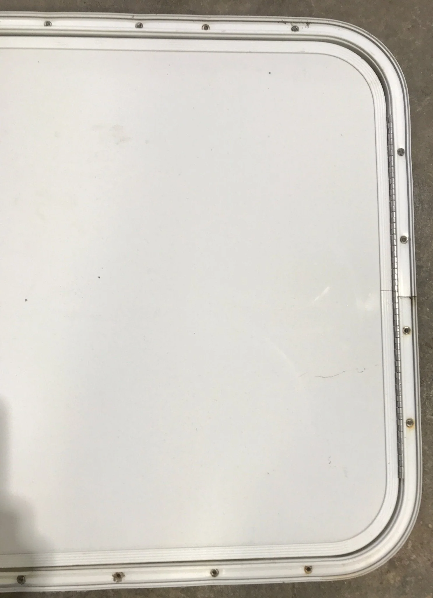 Used Radius Cornered Cargo Door 27 1/2" x 22 3/4" x 1/2" D - Image 2