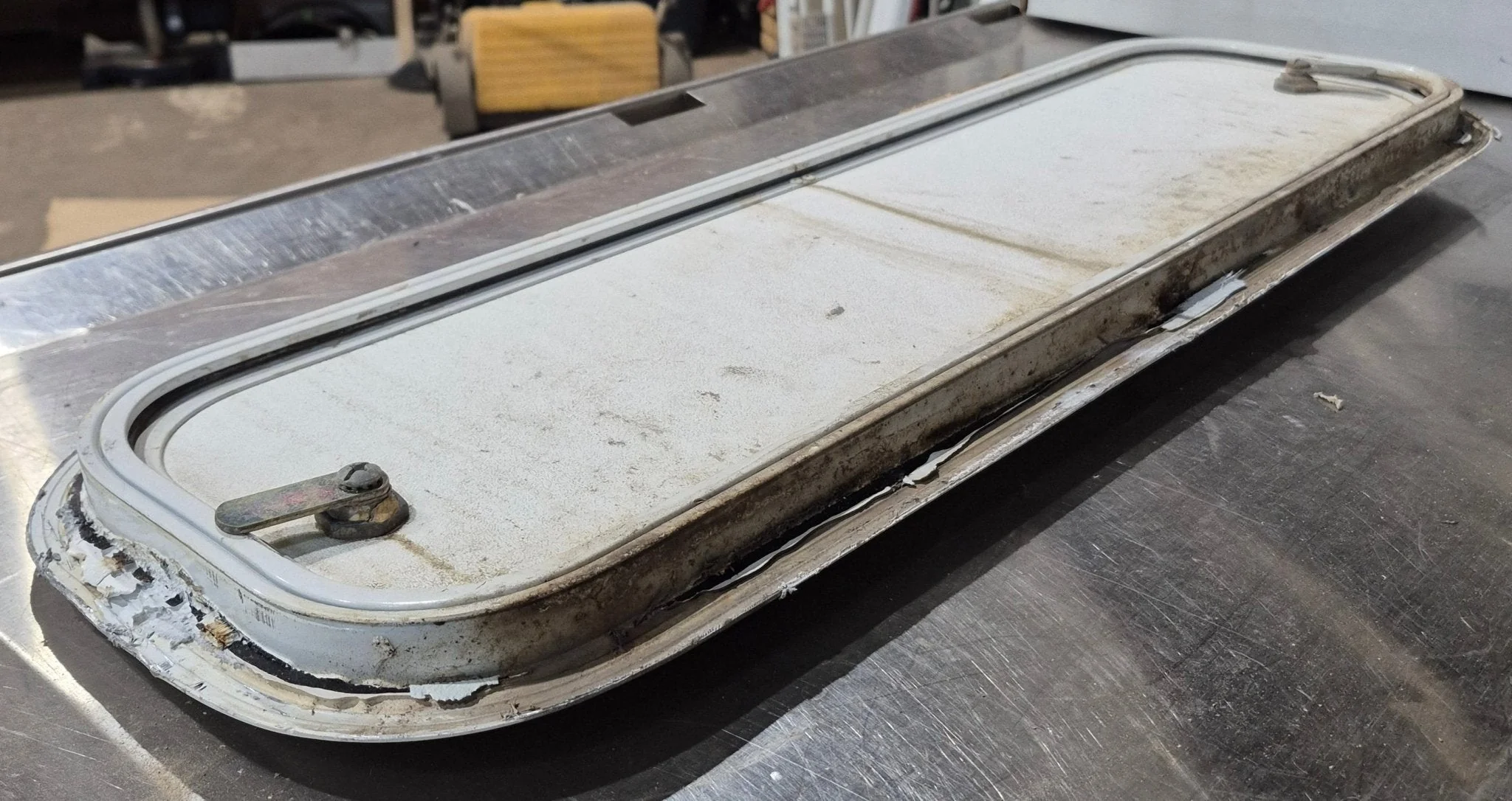 Used Radius Cornered Cargo Door 27 1/2" x 8" x 3/4" D - Image 3