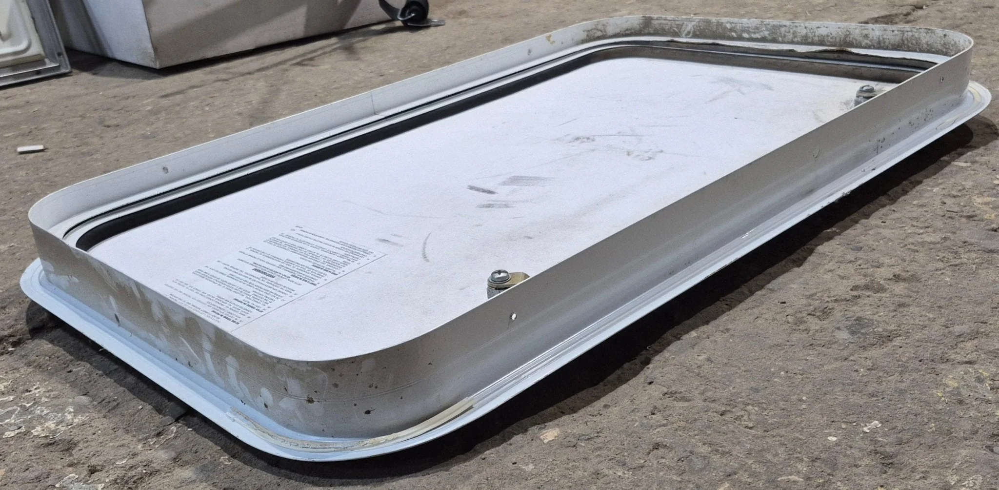 Used Radius Cornered Cargo Door 28 3/4" x 17 7/8" x 1 7/8" D - Image 5