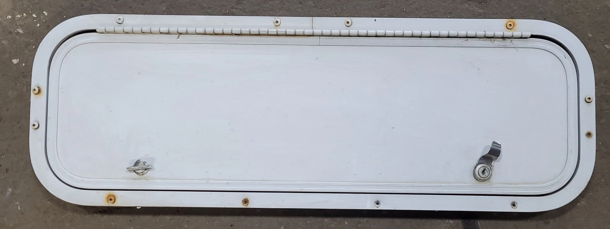Used Radius Cornered Cargo Door 29 3/4" W x 9 3/8" H x 1 7/8" D