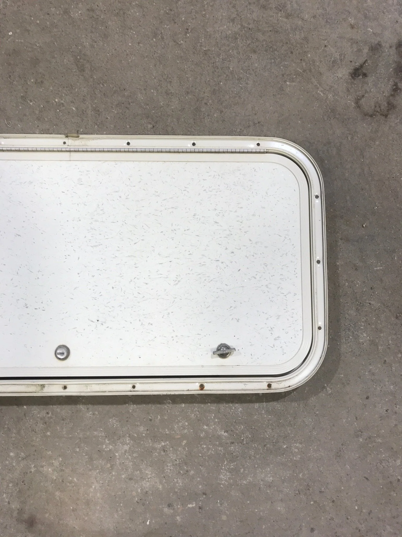 Used Radius Cornered Cargo Door 29 3/4" x 13 3/4" x 3/4" D - Image 3