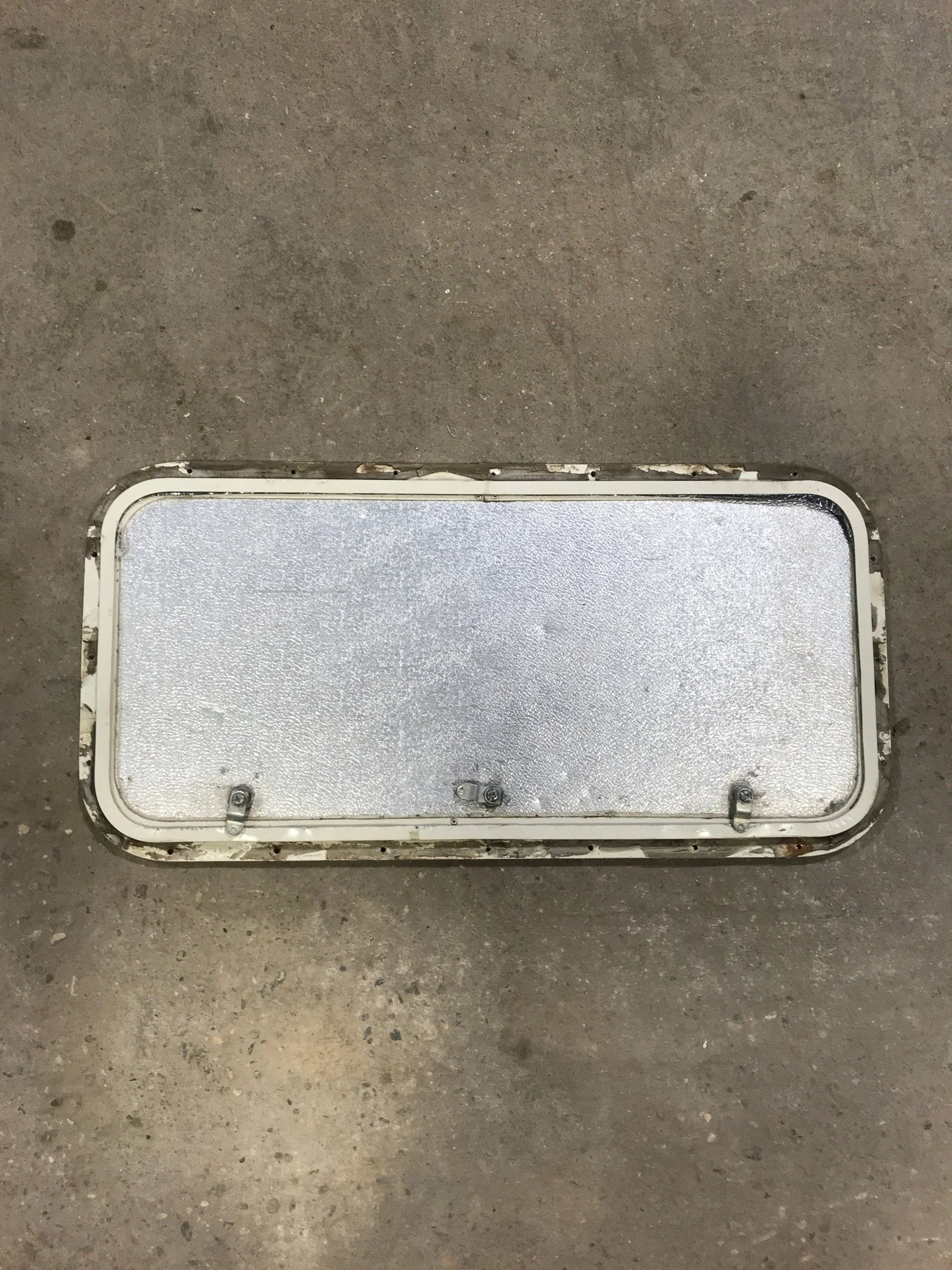 Used Radius Cornered Cargo Door 29 3/4" x 13 3/4" x 3/4" D - Image 4