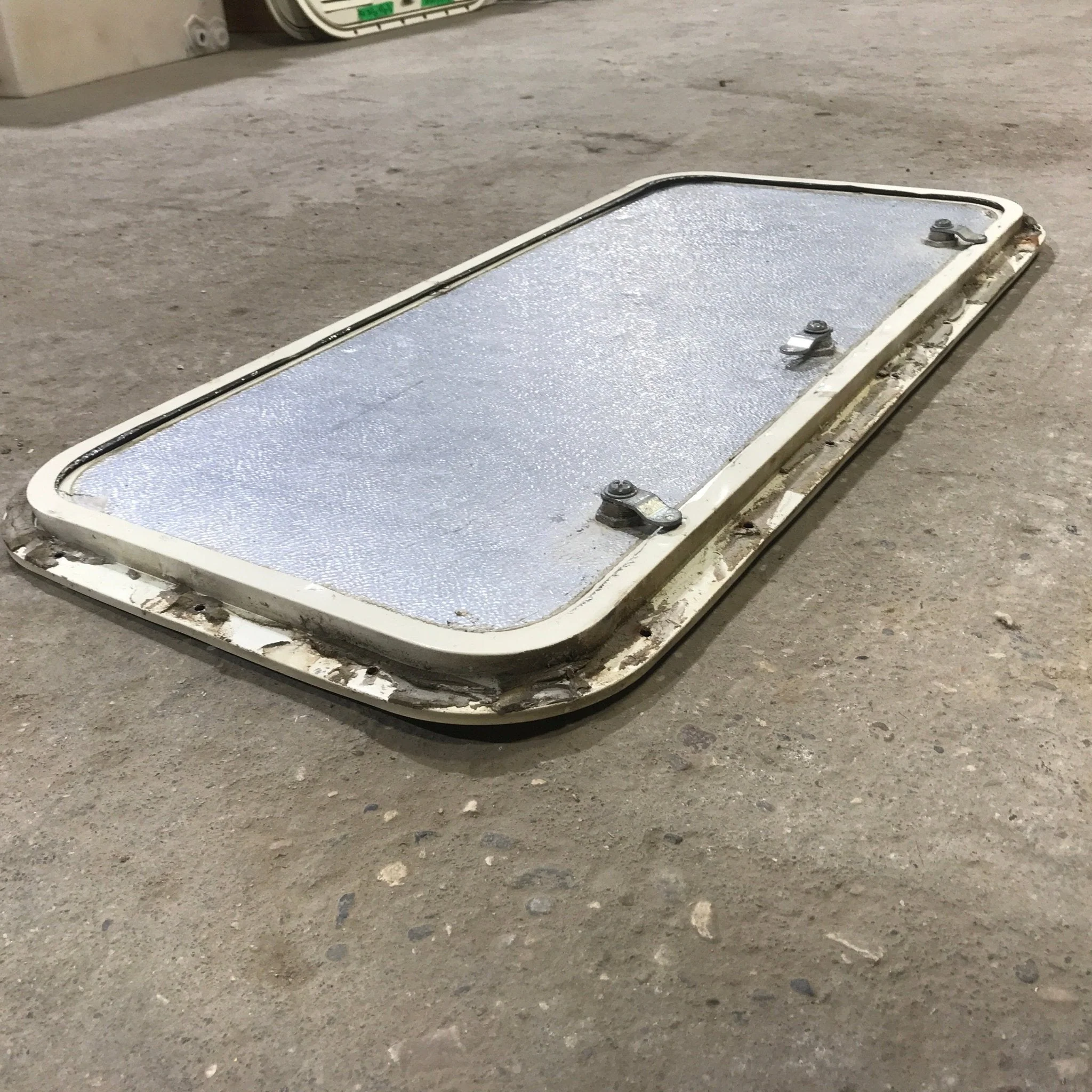 Used Radius Cornered Cargo Door 29 3/4" x 13 3/4" x 3/4" D - Image 5