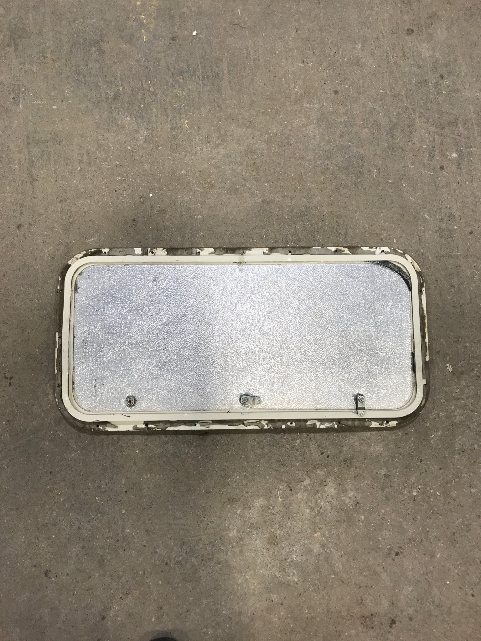 Used Radius Cornered Cargo Door 29 3/4" x 13 3/4" x 3/4" D - Image 4