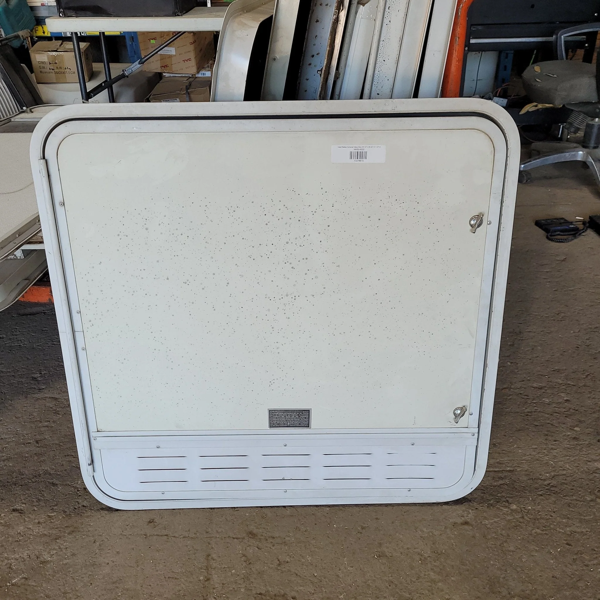 Used Radius Cornered Cargo Door 29 3/4" x 28 3/4" X 1 1/2" D