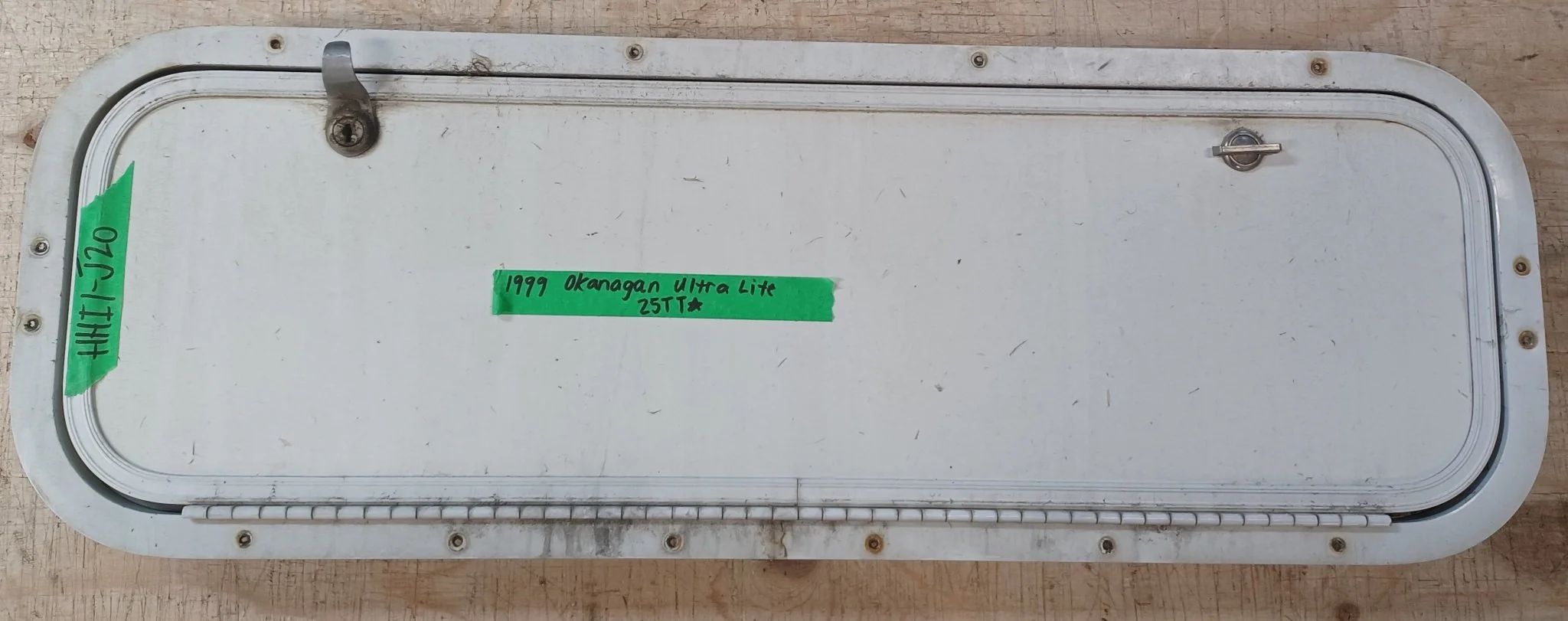 Used Radius Cornered Cargo Door 29 3/4" x 9 1/2" x 1 7/8"D