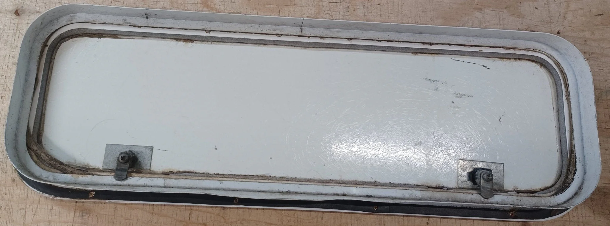 Used Radius Cornered Cargo Door 29 3/4" x 9 1/2" x 1 7/8"D - Image 2