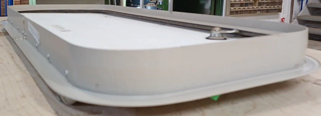 Used Radius Cornered Cargo Door 29 5/8" x 10 7/8" x 1 5/8"D - Image 3