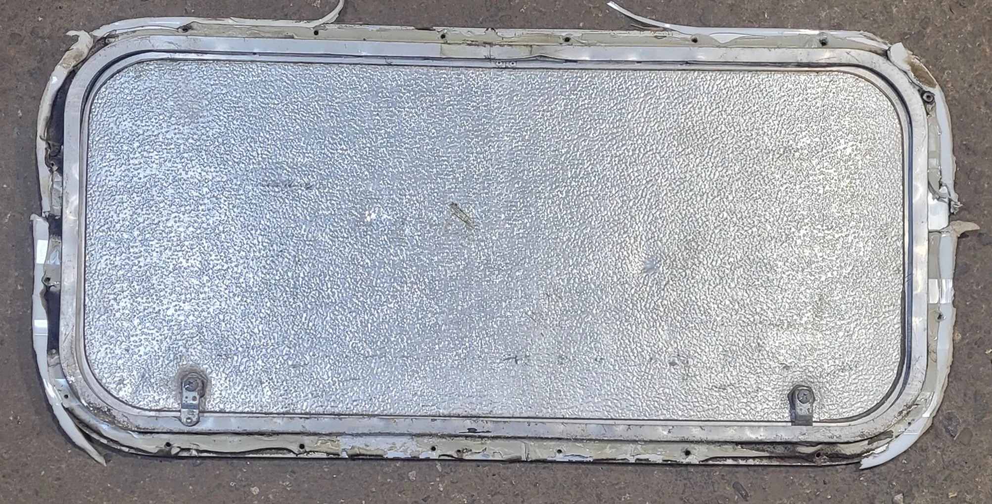 Used Radius Cornered Cargo Door 29 7/8" x 13 3/4" x 1/2" D - Image 2