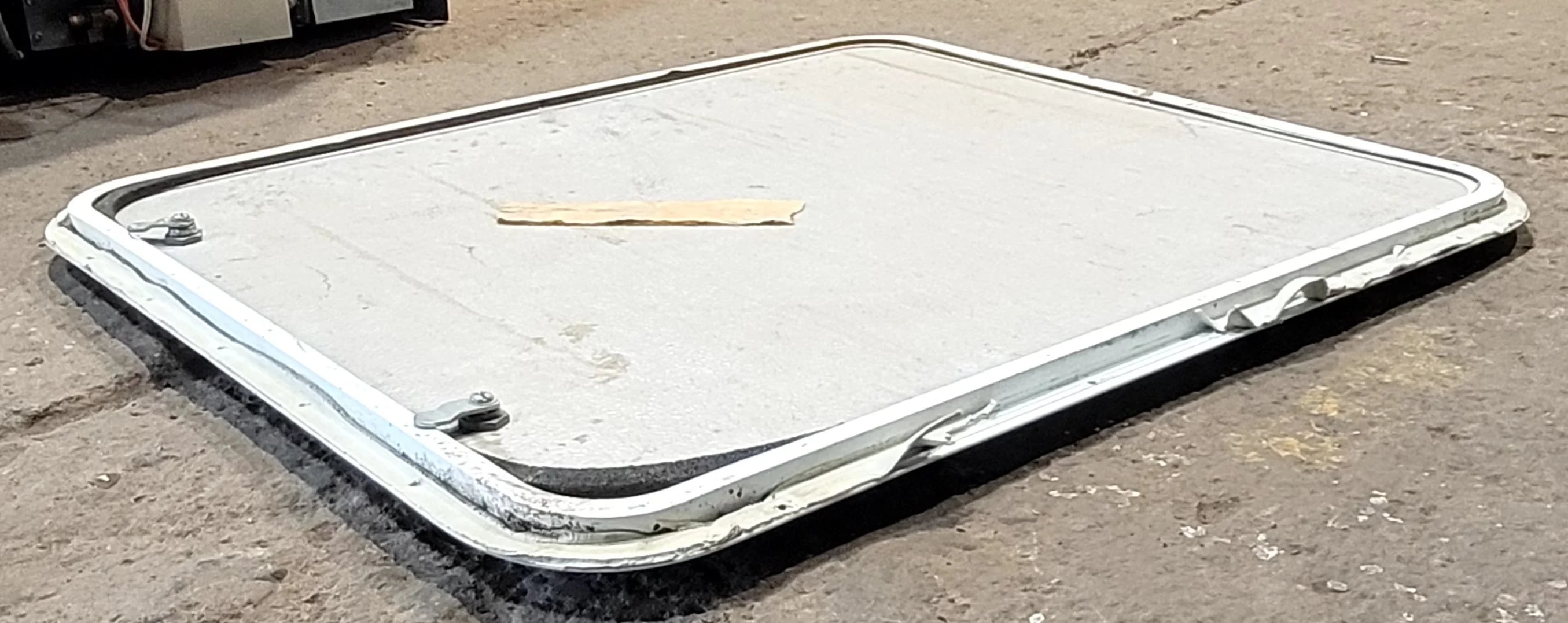 Used Radius Cornered Cargo Door 29 7/8" x 25 7/8" x 1/2"D - Image 5