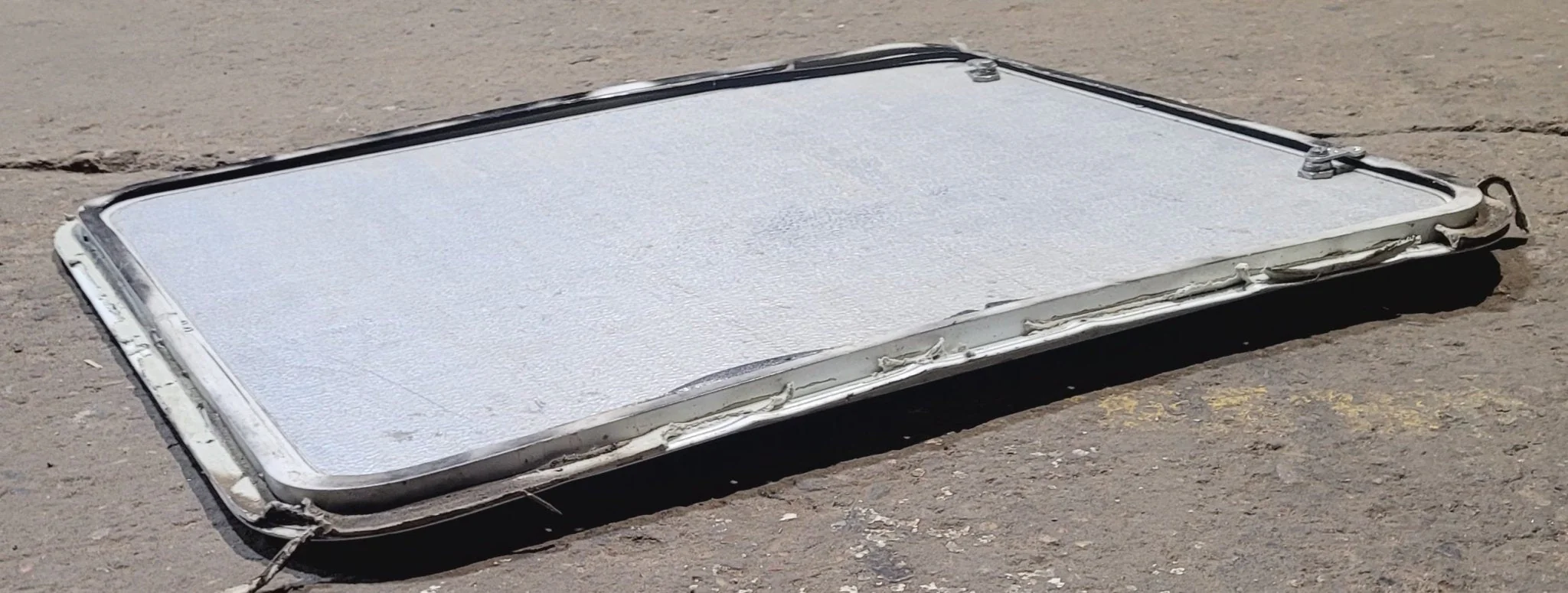 Used Radius Cornered Cargo Door 29 7/8" x 25 7/8" x 1/2"D - Image 3