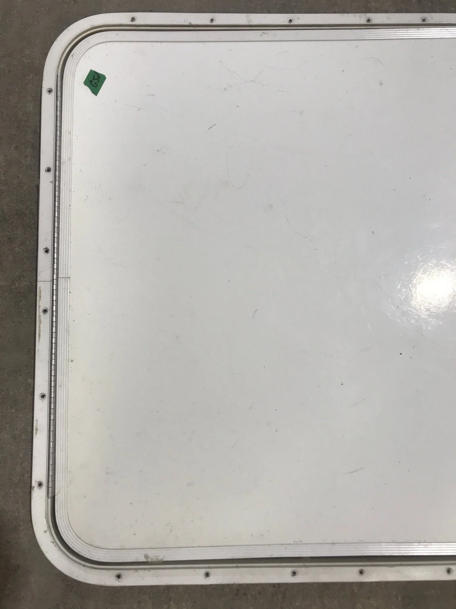 Used Radius Cornered Cargo Door 29 7/8" x 25 7/8" x 3/4" D - Image 2