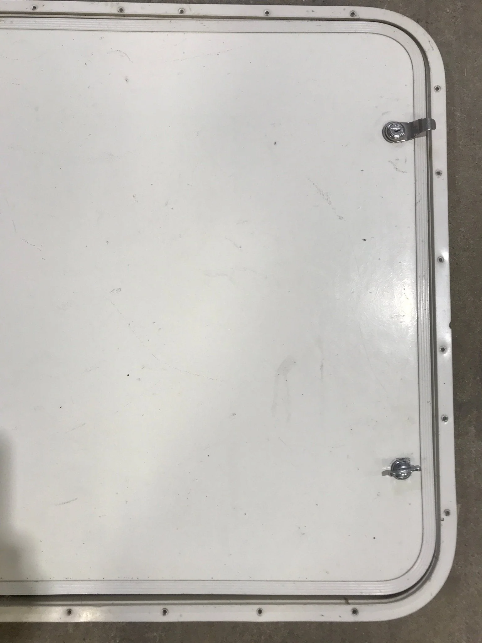 Used Radius Cornered Cargo Door 29 7/8" x 25 7/8" x 3/4" D - Image 3