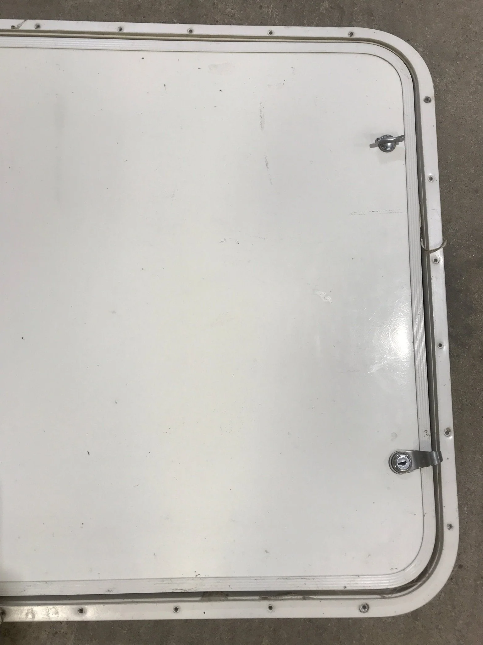 Used Radius Cornered Cargo Door 29 7/8" x 25 7/8" x 3/4" D - Image 3