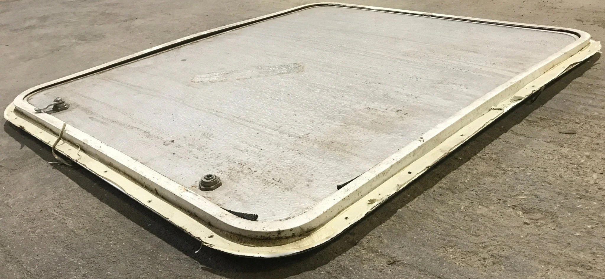 Used Radius Cornered Cargo Door 29 7/8" x 25 7/8" x 3/4" D - Image 6