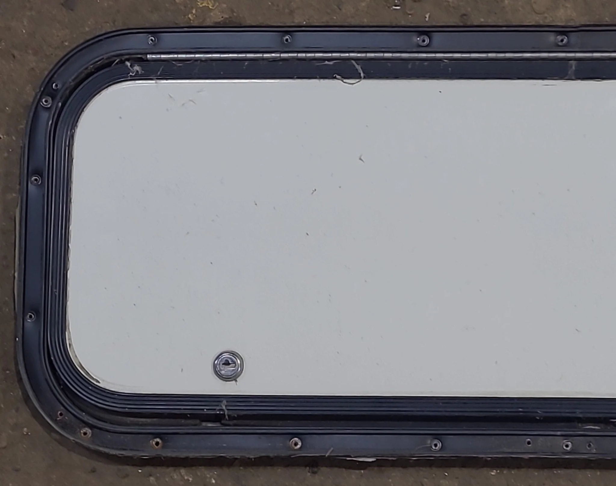 Used Radius Cornered Cargo Door 30" x 10 7/8" x 5/8" D - Image 2