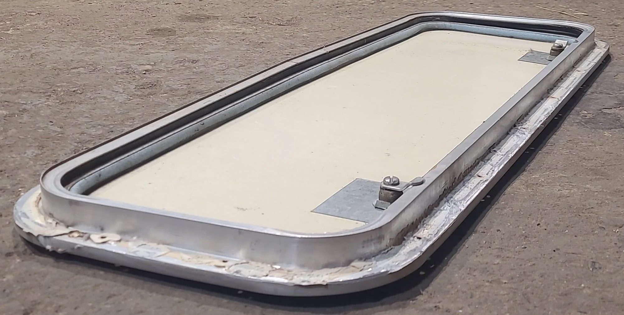 Used Radius Cornered Cargo Door 34 1/4" x 10 3/4" x 3/4" D - Image 3