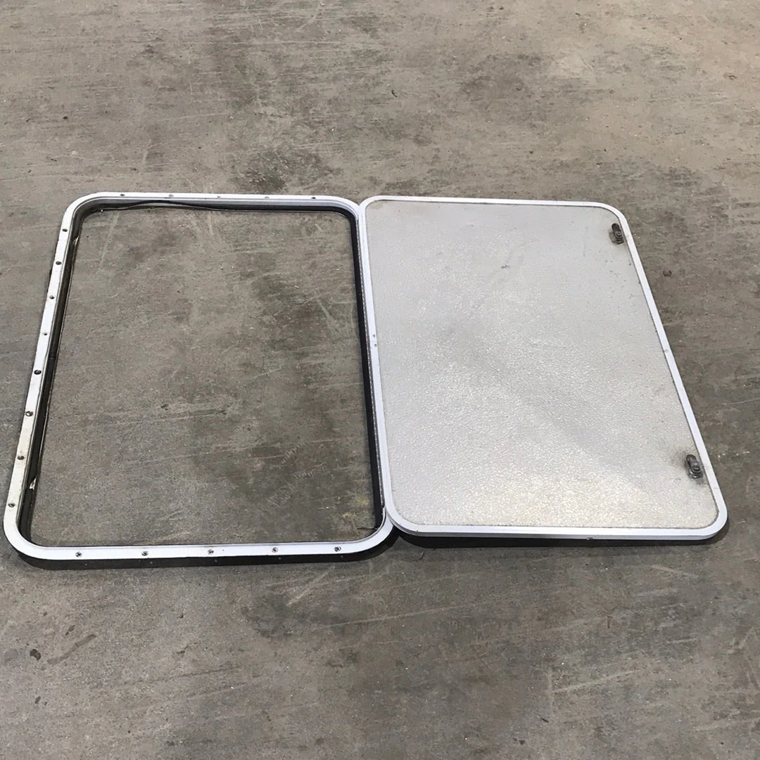 Used Radius Cornered Cargo Door 35 3/4" W x 23 1/2" H x 5/8" D - Image 4