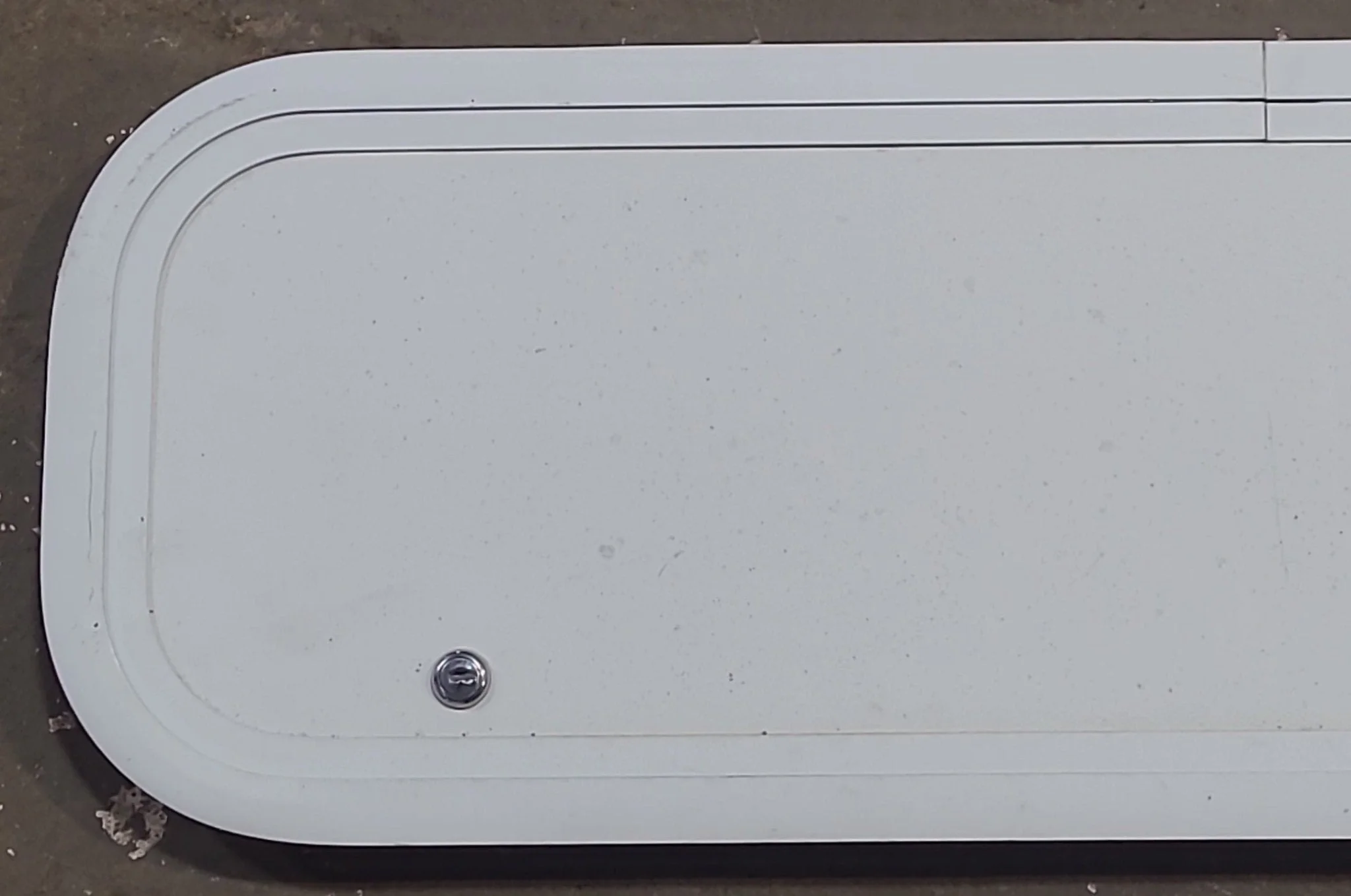 Used Radius Cornered Cargo Door 35 3/4" x 10 1/2" x 5/8" D - Image 2