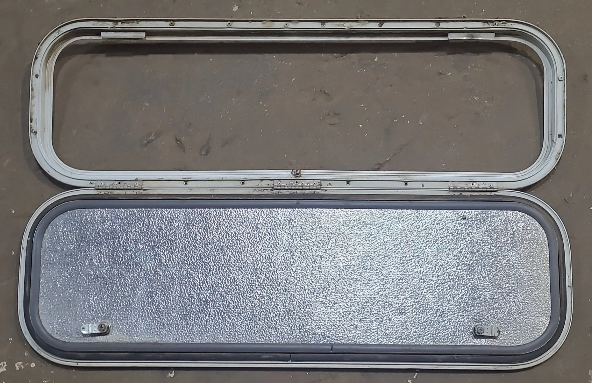 Used Radius Cornered Cargo Door 35 3/4" x 10 1/2" x 5/8" D - Image 5