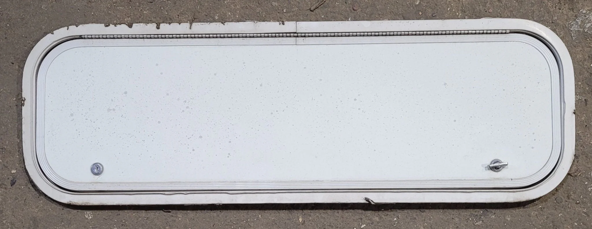 Used Radius Cornered Cargo Door 35 3/4" x 10 7/8" x 1/2" D