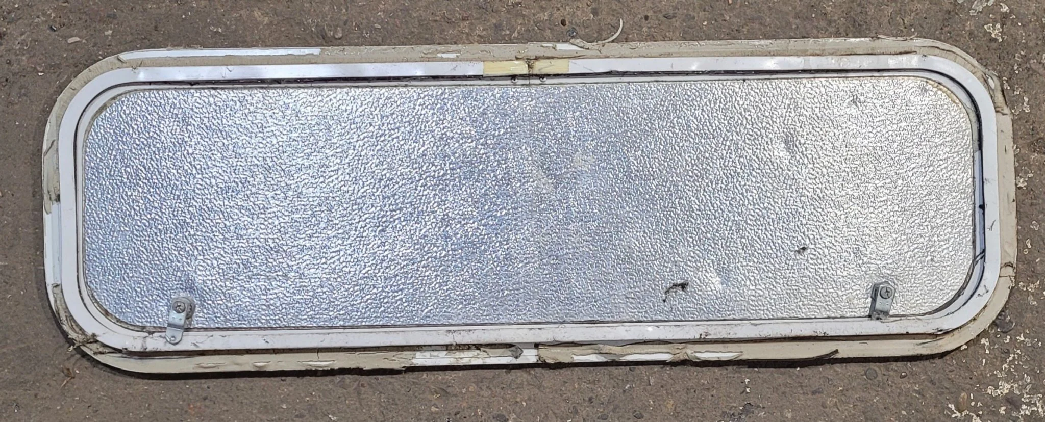 Used Radius Cornered Cargo Door 35 3/4" x 10 7/8" x 1/2" D - Image 2