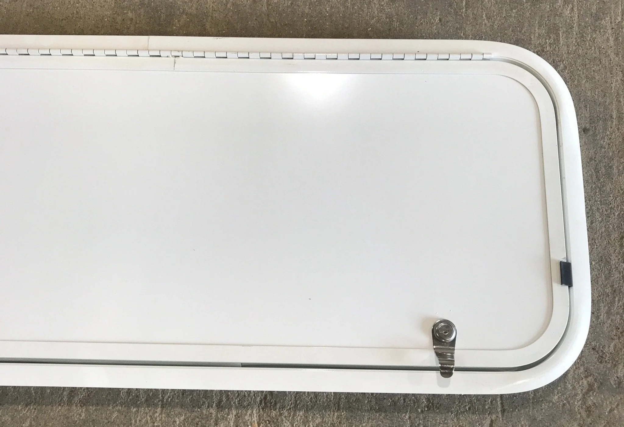 Used Radius Cornered Cargo Door 35 3/4" x 13 3/4" x 1 7/8"D - Image 3