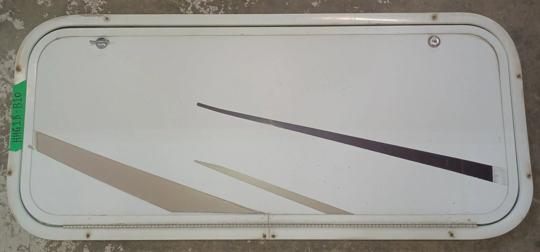 Used Radius Cornered Cargo Door 35 3/4" x 14 7/8" x 1"D
