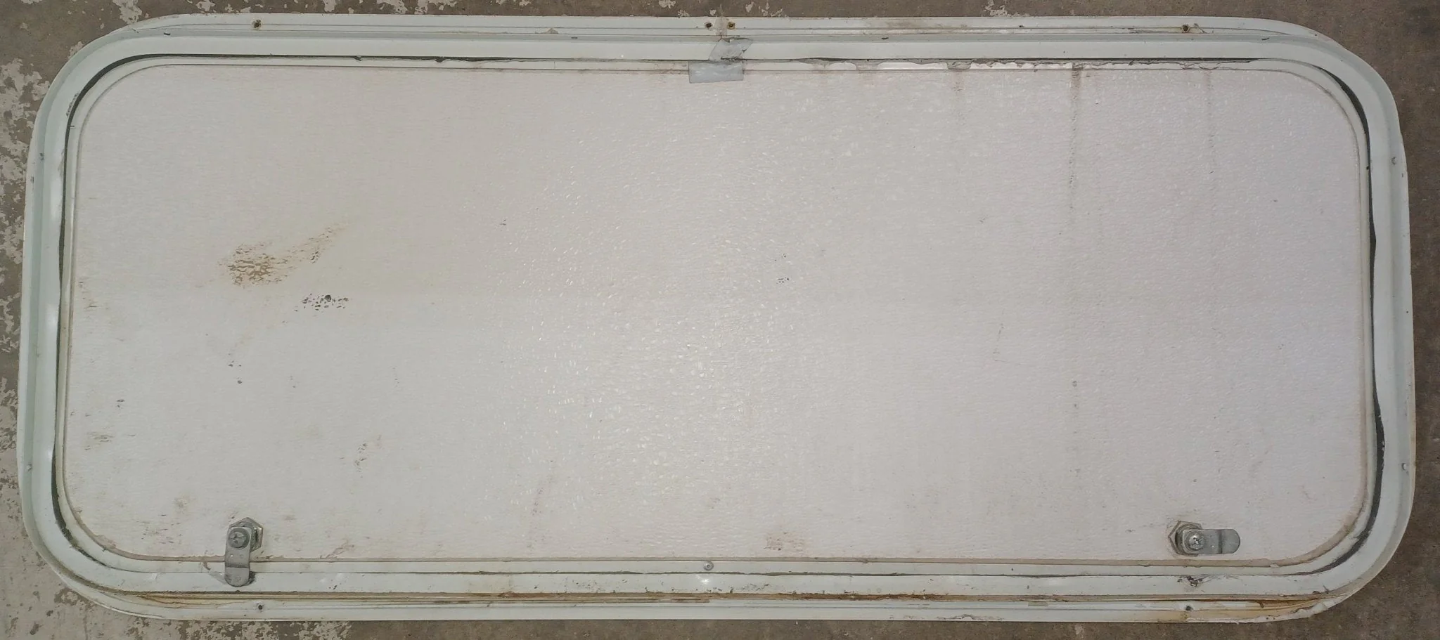 Used Radius Cornered Cargo Door 35 3/4" x 14 7/8" x 1"D - Image 2