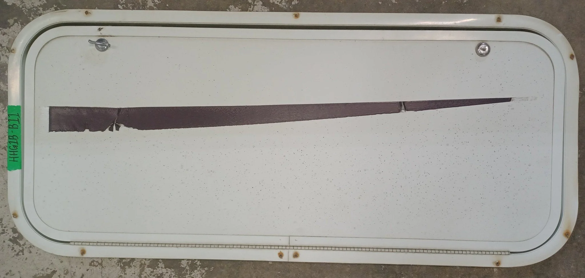 Used Radius Cornered Cargo Door 35 3/4" x 14 7/8" x 1"D