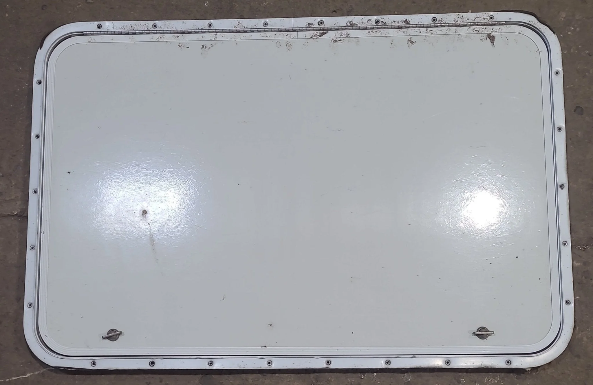 Used Radius Cornered Cargo Door 35 3/4" x 23 3/8" x 1/2" D