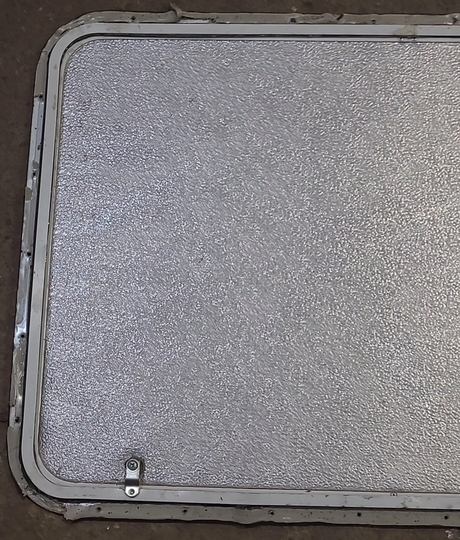 Used Radius Cornered Cargo Door 35 3/4" x 23 3/8" x 1/2" D - Image 5