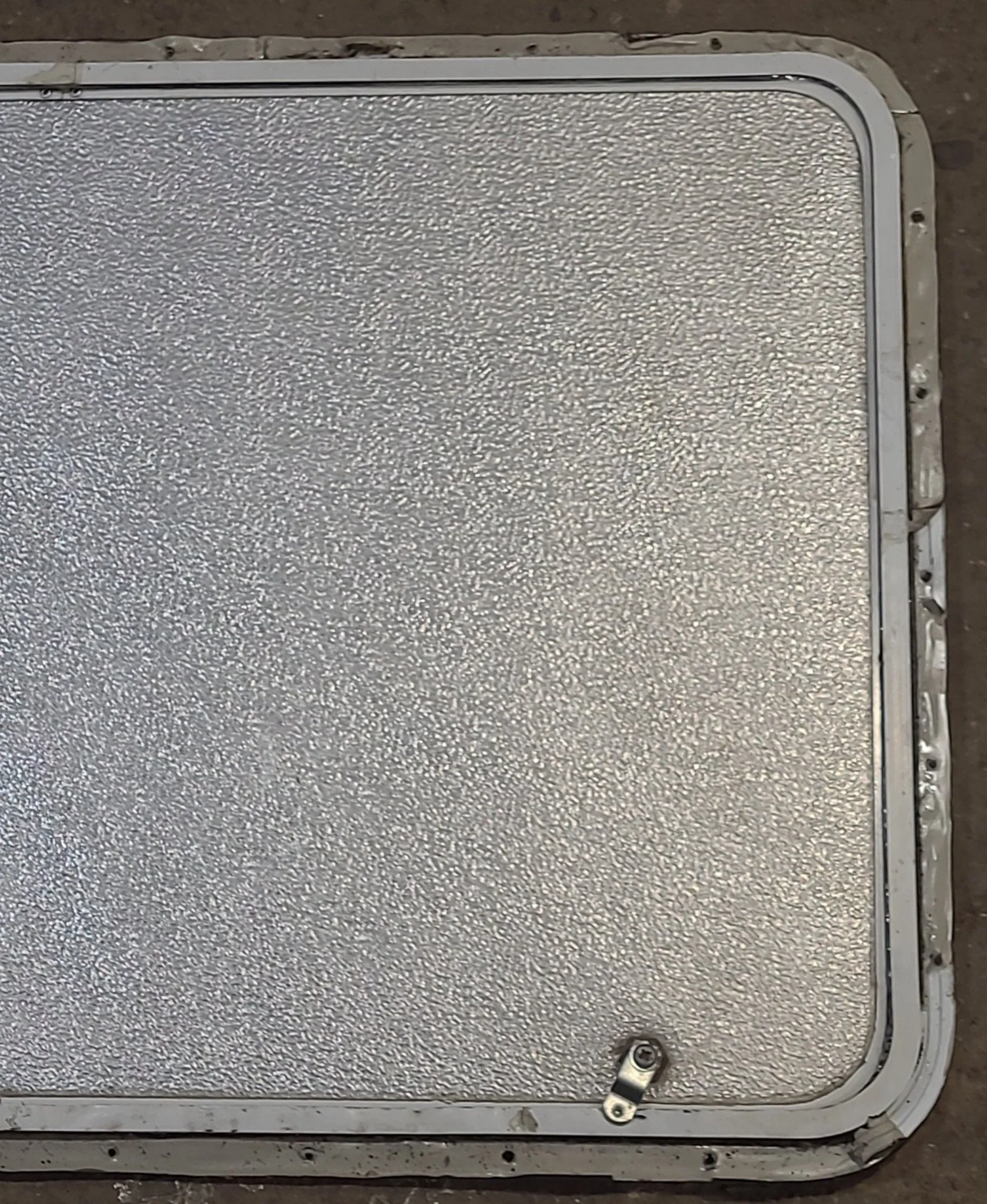Used Radius Cornered Cargo Door 35 3/4" x 23 3/8" x 1/2" D - Image 6