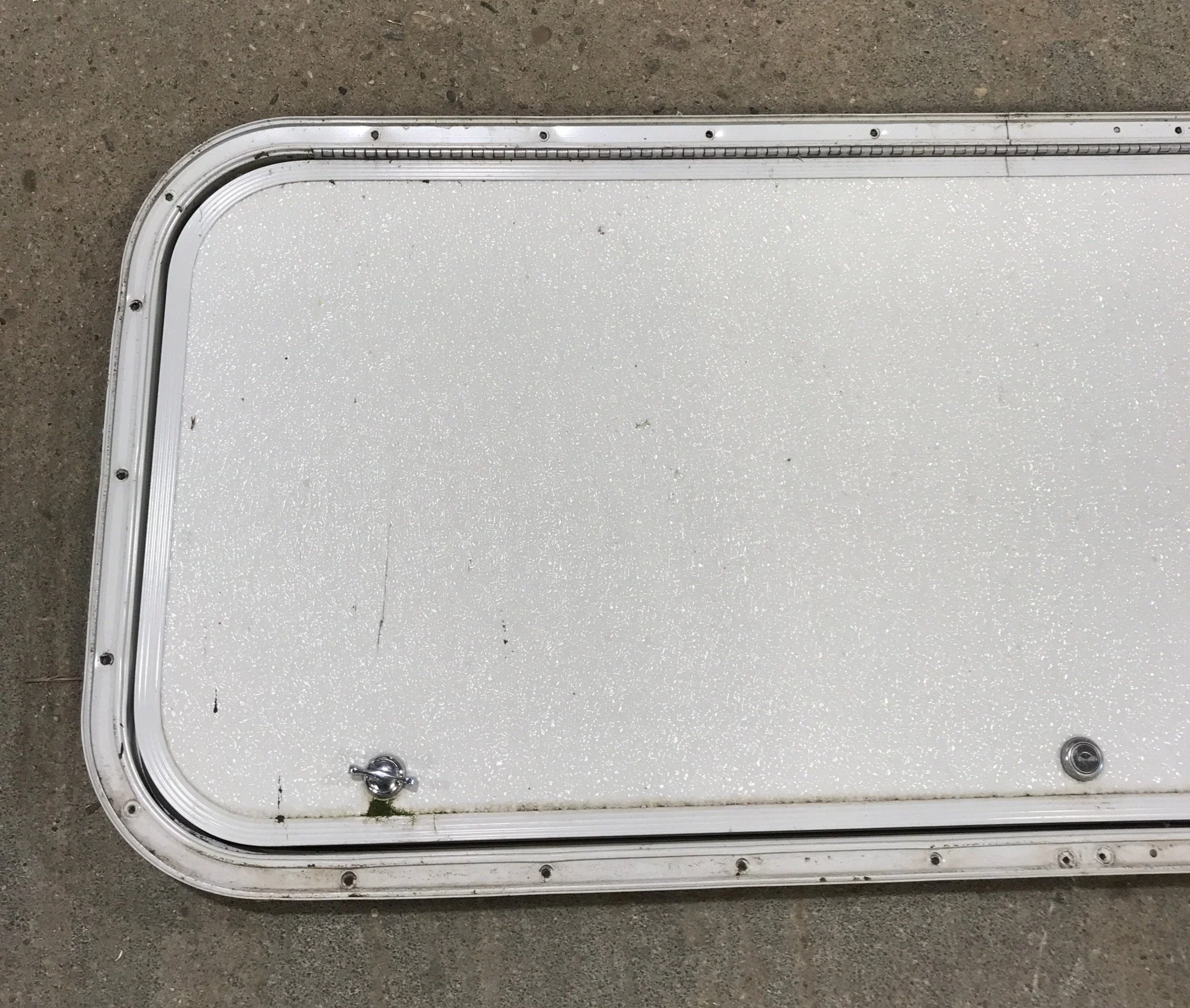 Used Radius Cornered Cargo Door 40" x 16" x 3/4" D - Image 2